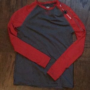 Rawlings long sleeve compression baseball shirt.